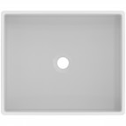 I.Life.B izlietne bez pārplūdes/maisītāja caurumu 50 cm, Balta 3