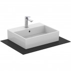 I.Life.B izlietne ar pārplūdes/maisītāja caurumu 50 cm, Balta 5