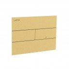 INEO CITY Stainless Steel tualetes skalošanas taustiņš, Pale Gold Matt