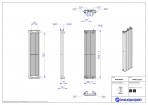 Instal Projekt Радиатор Deco Afro New 2, 120/13, белый 3