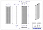 Instal Projekt Deko radiators Afro New 2, 180/23, balts 2