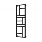 Instal Projekt Dvieļu žāvētājs apkurei Mondrian 50/114, melns matēts