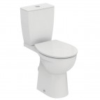 Invalīdu WC Eurovit Plus Raised, ar skalošanas kasti un standarta vāku