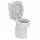 Invalīdu WC Eurovit Plus Raised, ar skalošanas kasti un standarta vāku 2