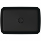 Ipalyss izlietne bez pārplūdes cauruma 55 cm, Melns matēts 3