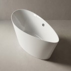 Iside brīvi stāvoša vanna 186x78x71 cm, Balta  3