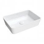 Omnires Parma M+ izlietne uz virsmas 50x35 cm, Gloss white