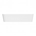 Omnires Parma M+ izlietne uz virsmas 50x35 cm, Gloss white 3