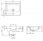 Раковина CREA 50x40 см 4