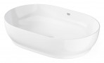 Grohe Essence izlietne uz virsmas 600x400 mm, Balta 6