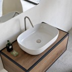Izlietne Glam 560x390 mm, balta