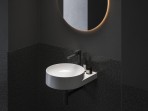 Izlietnes maisītājs Eleganta 220 mm bez notekas, melns matēts 5