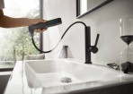 Izlietnes maisītājs Finoris 230 ar izvelk. snīpi, 2jet, push-open, MB 4