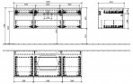 Izlietnes skapītis Memento 1406x425x535 mm 2