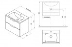 Шкафчик под мойку SD Classic II 800 3