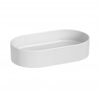 Jika Astra Oval izlietne uz virsmas 53x31 cm, Balta 