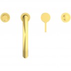 Joy 4-daļīgs vannas un dušas maisītājs, Brushed Gold 3