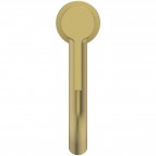 Joy Grande izlietnes maisītājs bez pop-up, Brushed Gold 4