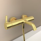 Joy vannas un dušas maisītājs ar aksesuāriem, Brushed Gold 3
