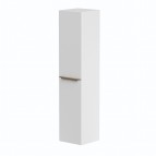 KAME Amber augstais skapis, 160 cm, Matt white/Grey oak