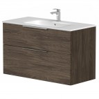 KAME Big – Тумба под раковину, 100 см, Brown oak