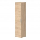 KAME Liris Augstais skapis, 160 x 35 cm, Light oak