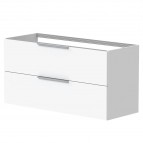 KAME Liris izlietnes skapis 120 cm, Matt White