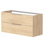 KAME Liris izlietnes skapis 120 cm, Light oak