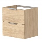 KAME Liris izlietnes skapis 60 cm, Light oak