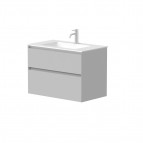 KAME Loft izlietnes skapis 80 cm, Pearl grey