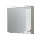 KAME Loft spoguļskapītis ar LED apgaismojumu 80 cm, Grey cashmere