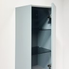 Kame Loft Vannas istabas augstais skapis 166x35 cm, Stone blue 3
