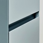 Kame Loft Vannas istabas augstais skapis 166x35 cm, Stone blue 4