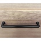 KAME mēbeļu rokturis 16 cm, Matt Black 3