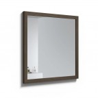 KAME RUSTIC Spogulis 80 x 80 cm, Dūmots ozolkoks