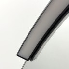 KAME MOON spogulis ar LED 80 cm, Black 3