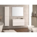 KAME Terra Izlietnes skapis, 80 cm, Balts 6