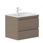 KAME Terra Izlietnes skapis, 60 cm, Cocoa Brown