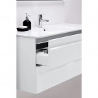 KAME Terra Izlietnes skapis, 100 cm, Balts 6