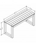 KAME Vannas istabas sols 91cm 5