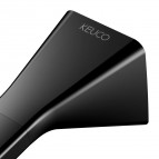 Keuco Aveno dvieļu turētājs 450 mm, Melns matēts 9