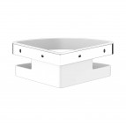 Keuco Moll stūra dušas plaukts, Hroms/Balts 2