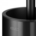 Keuco Aveno tualetes birstes komplekts, Melns matēts 4