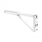 Keuco Axess invalīdu atbalsta rokturis salokāms 700 mm, Hroms/Balts 8