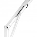 Keuco Axess invalīdu atbalsta rokturis salokāms 700 mm, Hroms/Balts 5