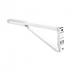 Keuco Axess invalīdu atbalsta rokturis salokāms 850 mm, Hroms/Balts 3