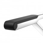 Keuco Axess invalīdu atbalsta rokturis salokāms 700 mm, Hroms/Melns 6
