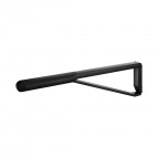 Keuco Axess invalīdu atbalsta rokturis salokāms 850 mm, Melns matēts 5