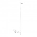 Keuco Axess leņķveida dušas stienis labā puse 52x109 cm, Hroms 5