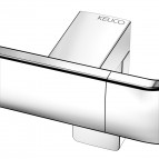 Keuco Axess leņķveida dušas stienis labā puse 38x85 cm, Hroms 4